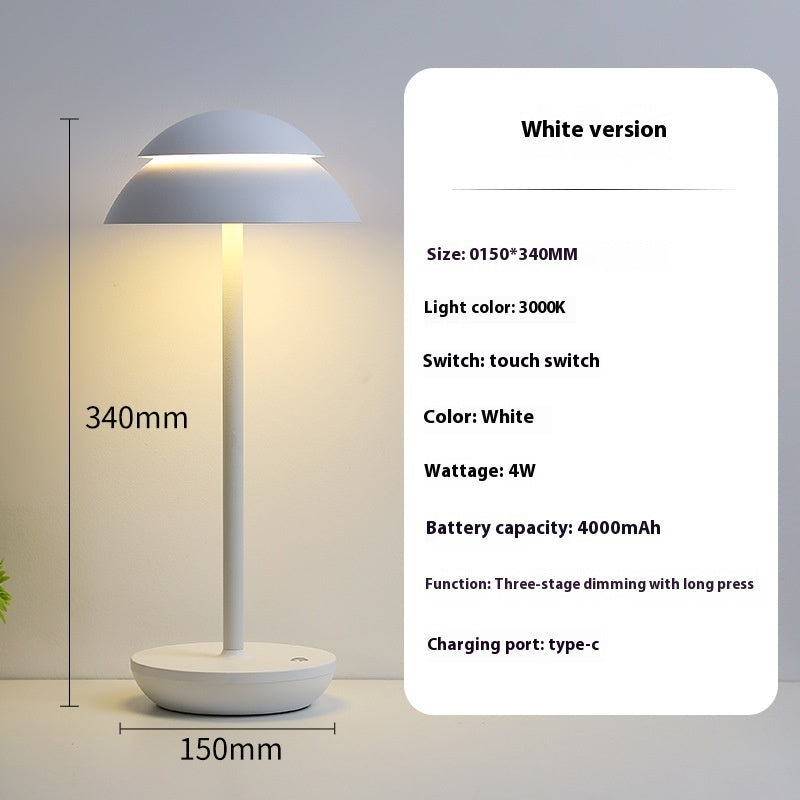 Nordic Minimalism Table Lamp Modern Creative Living Room Bedside Study Studio Outdoor Restaurant Decoration USB