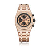 Color: Rose Gold Shell Gold Surface