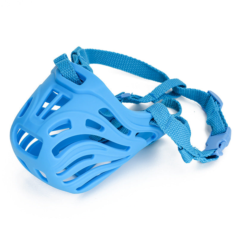 Adjustable Breathable Silicone Dog Muzzle