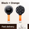 color: Black and Orange