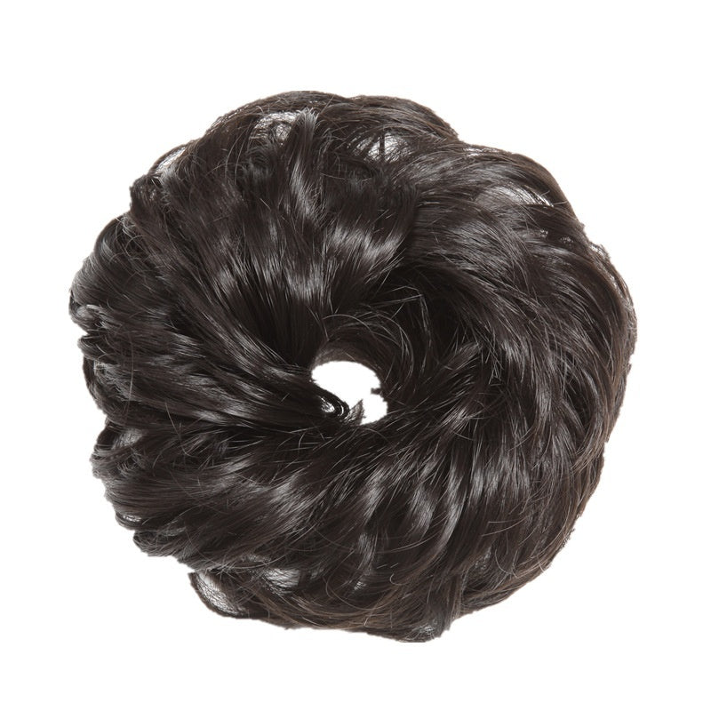 Wig Hair Band Bun Hair Band Fluffy Matte Simulation