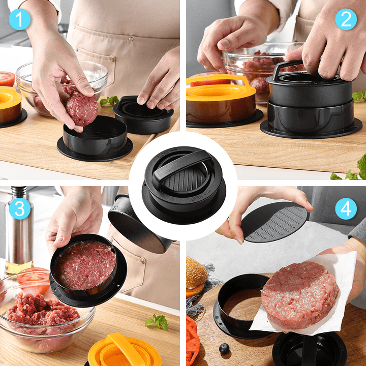 Non-Stick Stuffed Burger Press Patty Maker