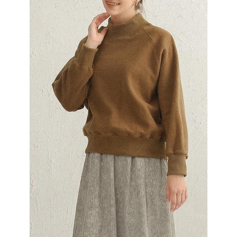 Chic Turtleneck Cotton Sweater for Women