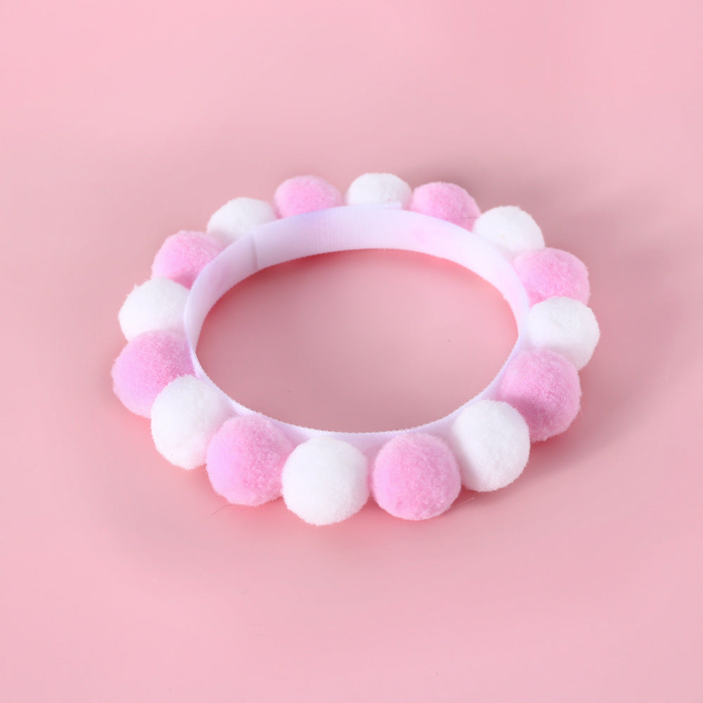 Soft Plush Pet Necklace Collar