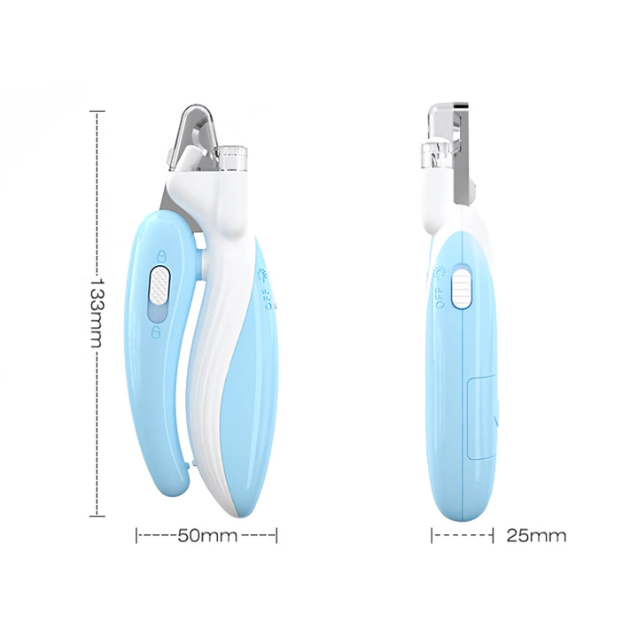 LED Light Pet Nail Clippers - Professional Grooming Tool for Dogs, Cats, and Small Animals