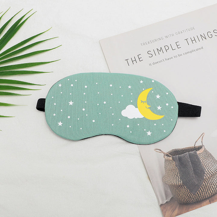 Adjustable Cotton Silk Sleep Mask for Total Blackout