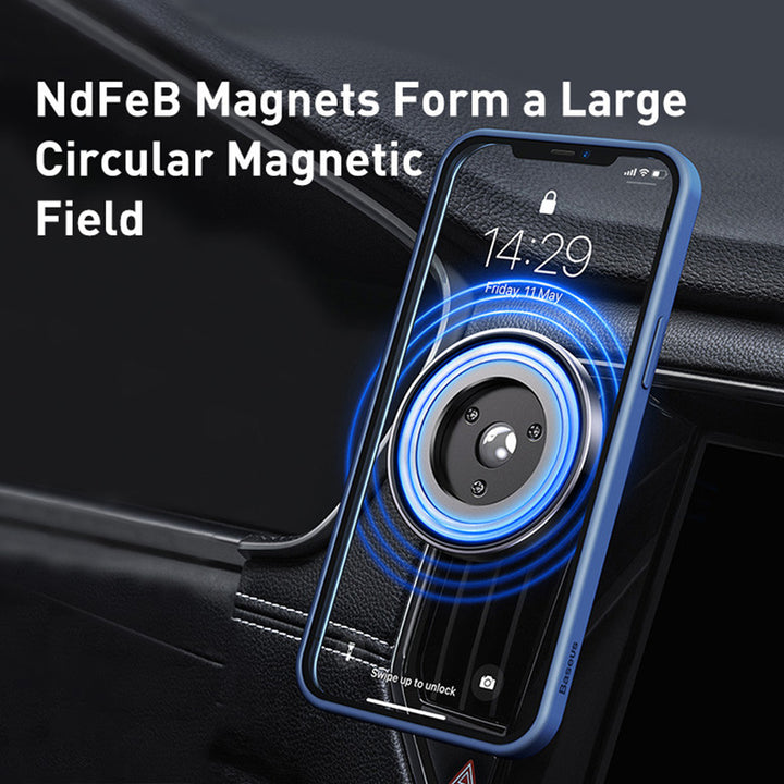 Magnetic Car Phone Holder for iPhone 13/14/15 Pro