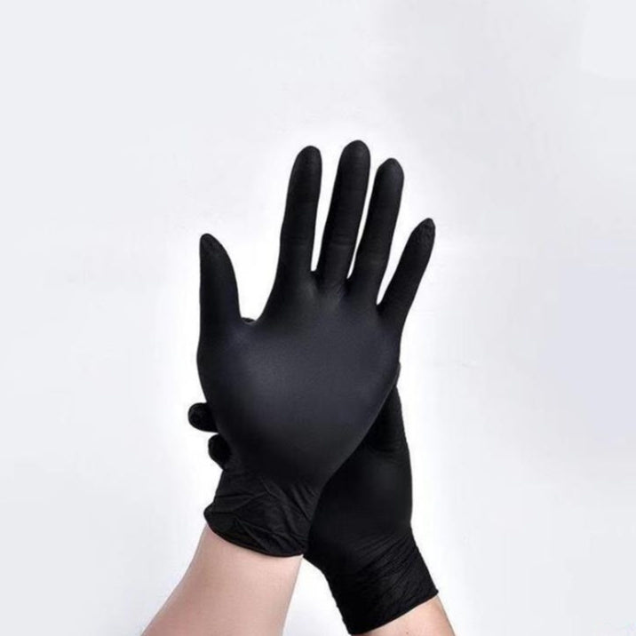 Disposable Black Composite Hand Black Protective Gloves