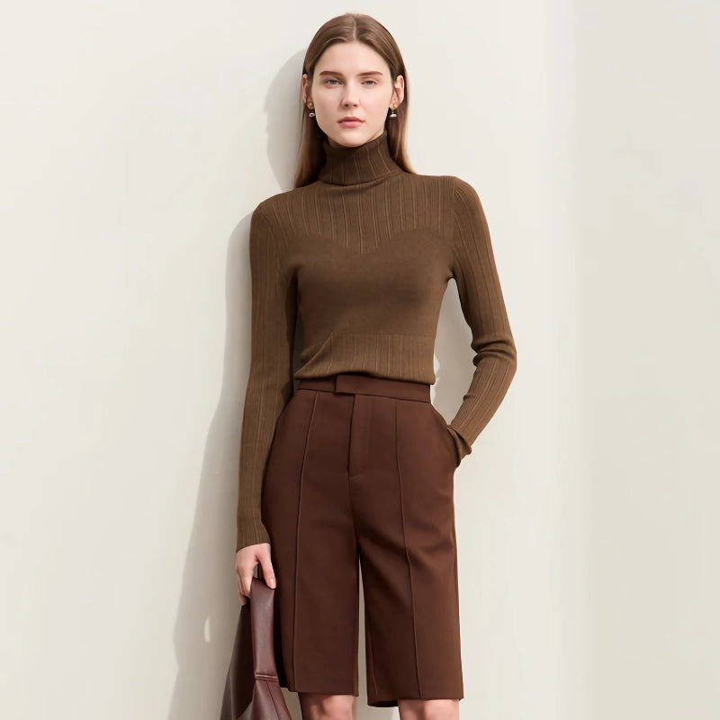 Elegant Autumn Turtleneck Sweater