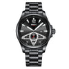 Color: All Black Silver Nail