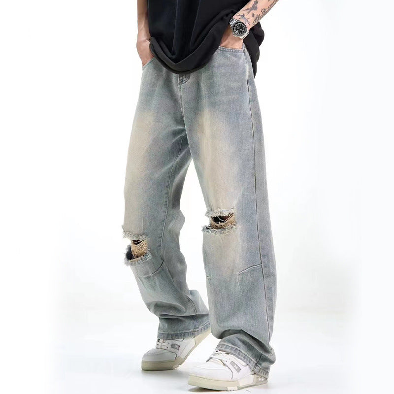 Basic All-matching Loose Straight Slimming Hiphop Pants