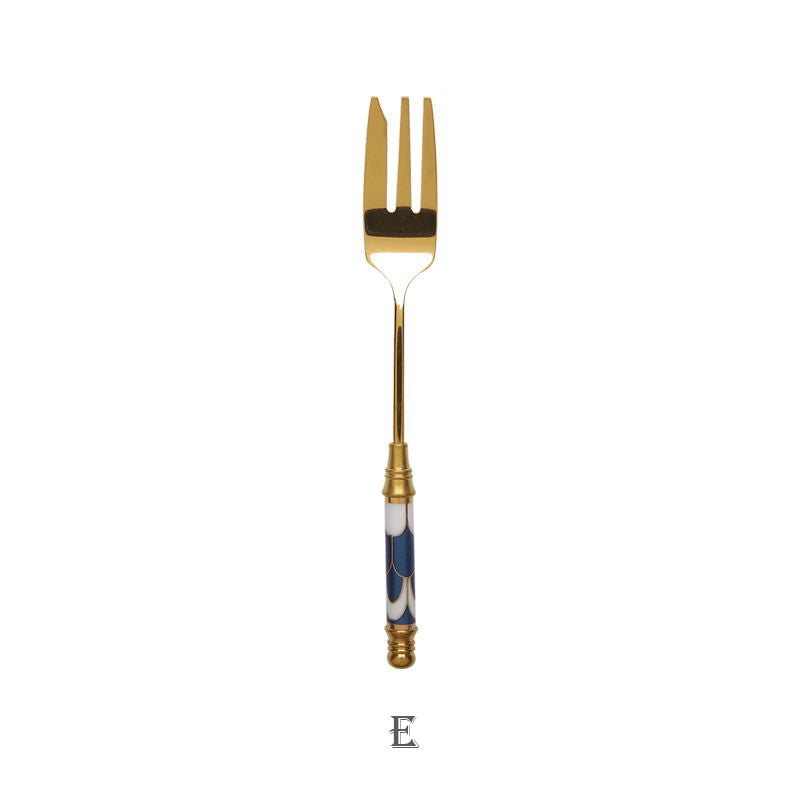 Elegant Gold Dessert Fork