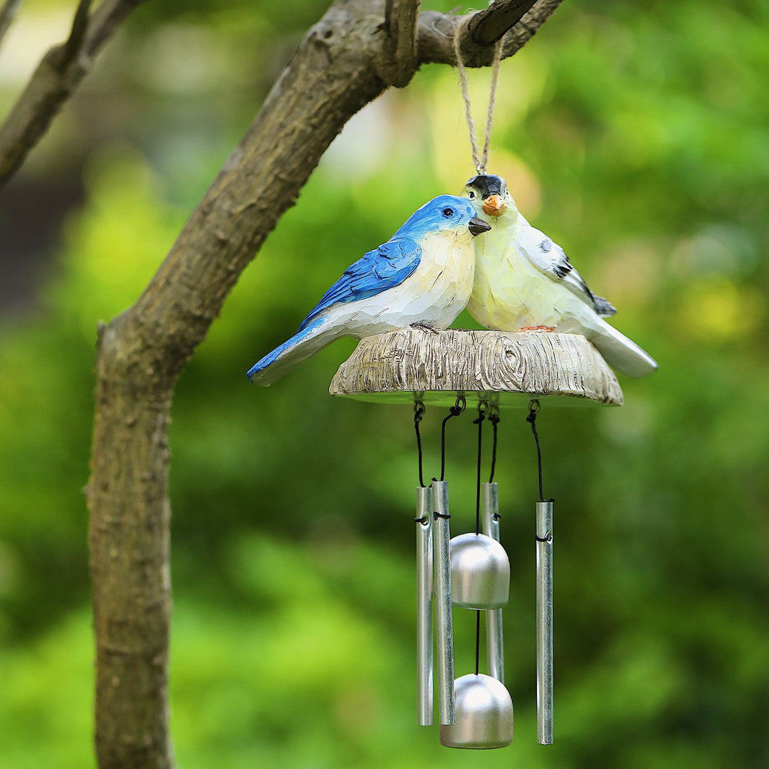 Charming Resin Birds Wind Chime for Indoor and Outdoor Décor