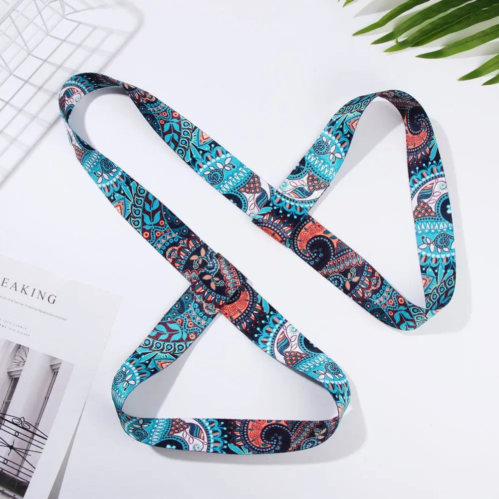 Multicolor Yoga Mat Strap for Easy Carrying