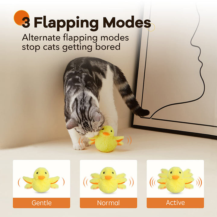 Interactive Plush Duck Toy