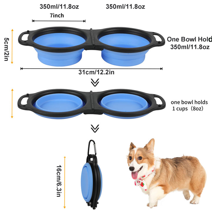 Collapsible Dog Bowls