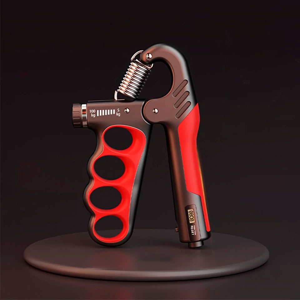 Adjustable Grip Strengthener 5-100kg Hand Exerciser for Muscle Recovery and Fitness