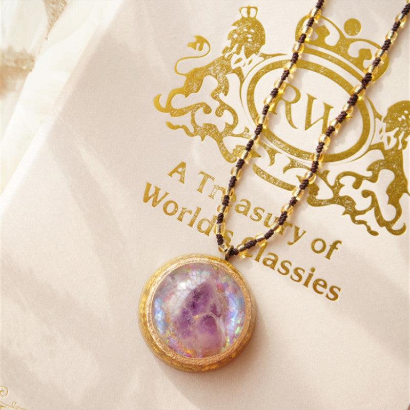 Bonanza Business Is Booming Wish Heart Wish Into Fortune Charm Pendant Necklace - Trendha