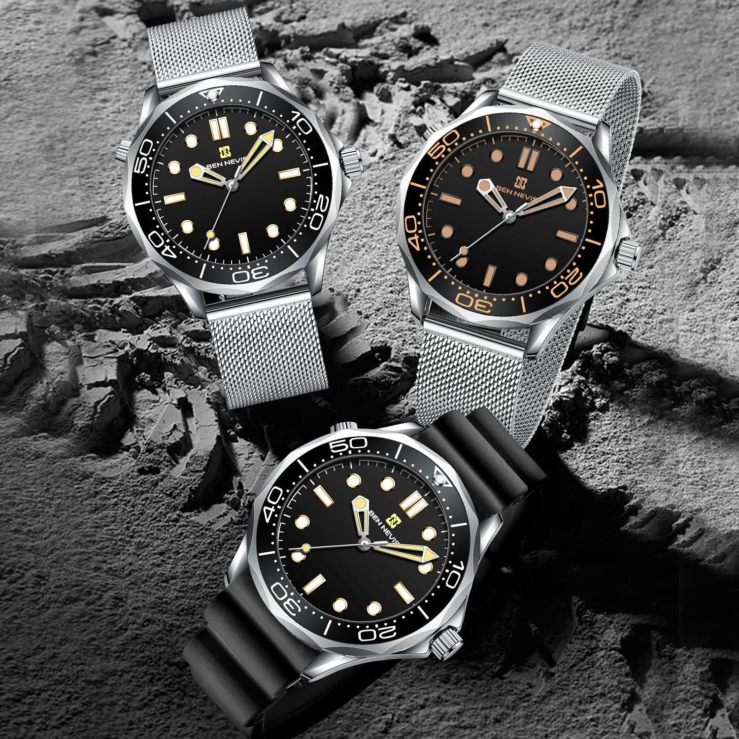 Business Men's Quartz Watches Waterproof - Trendha