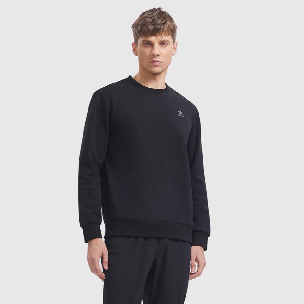 Versatile Round Neck Football Sweatshirt