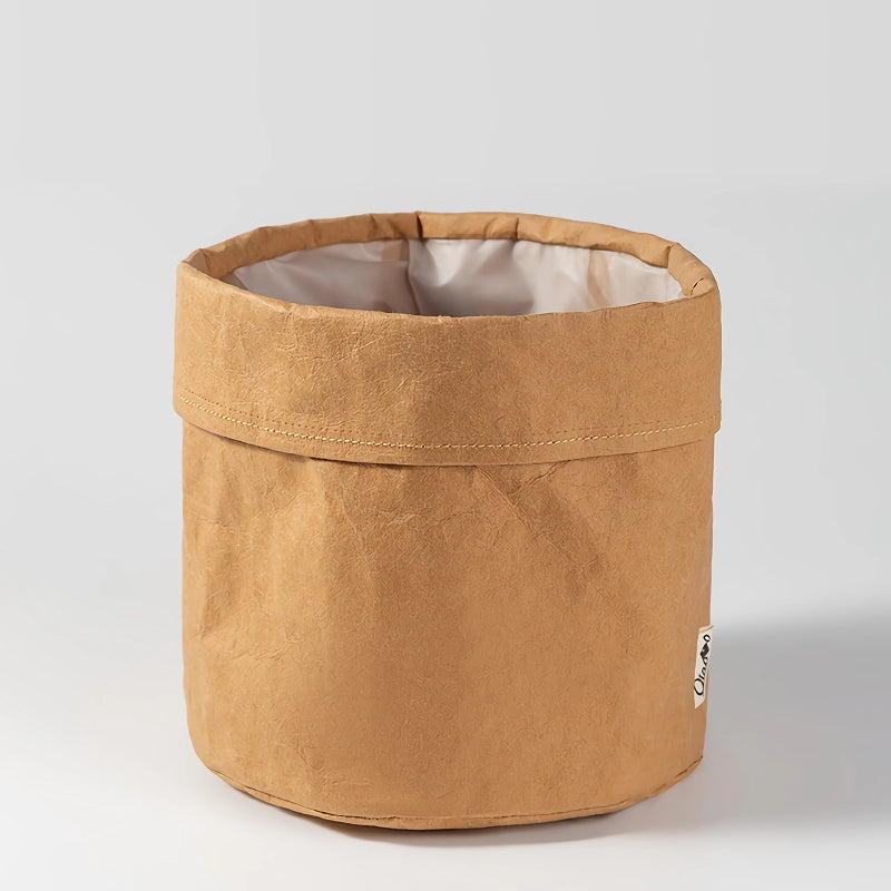 Washable Kraft Paper Flower Pot