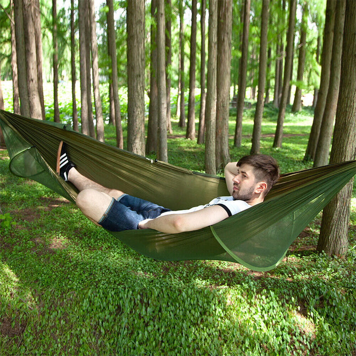 Portable Camping Hammock with Mosquito Net