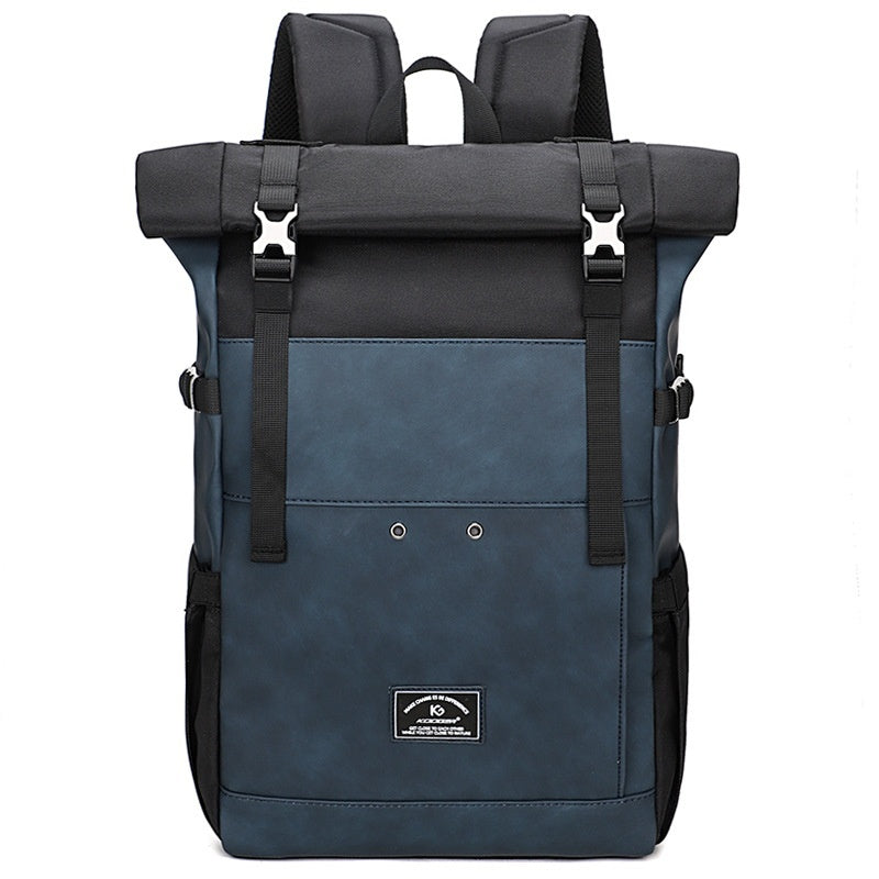 Large Capacity Men's And Women's Roll-up Backpack