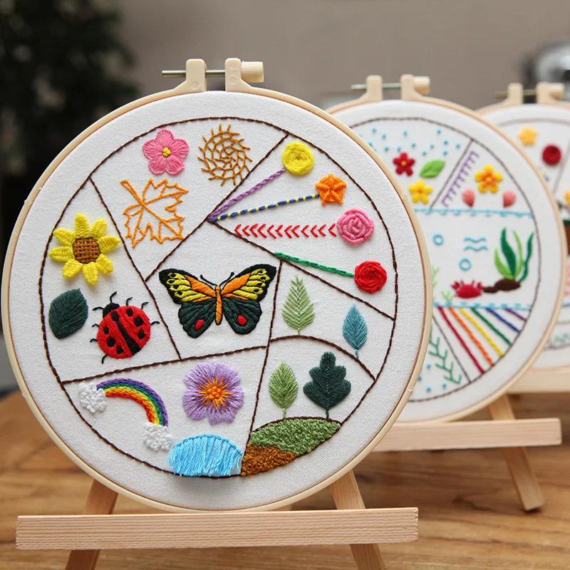 DIY Embroidery Stitch Kit