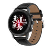 Color: Black leather