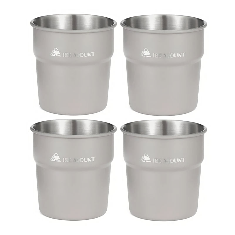 Portable 300ml Stainless Steel Camping Cup