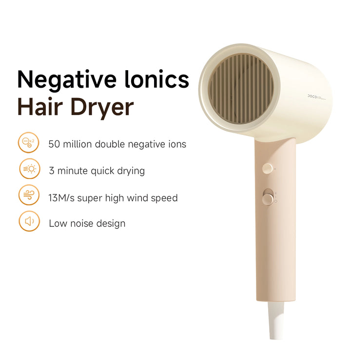 High-Power Anion Hair Dryer for Quick Drying and Hair Care