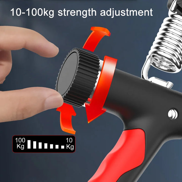 Adjustable Counting Grip Strengthener