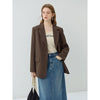 Color: Chocolate Brown Blazer