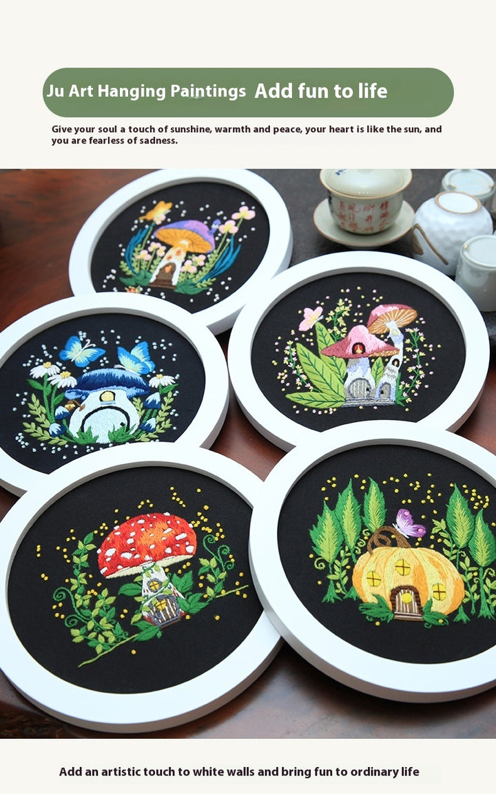 Cartoon Creative Embroidery Diy Material Package