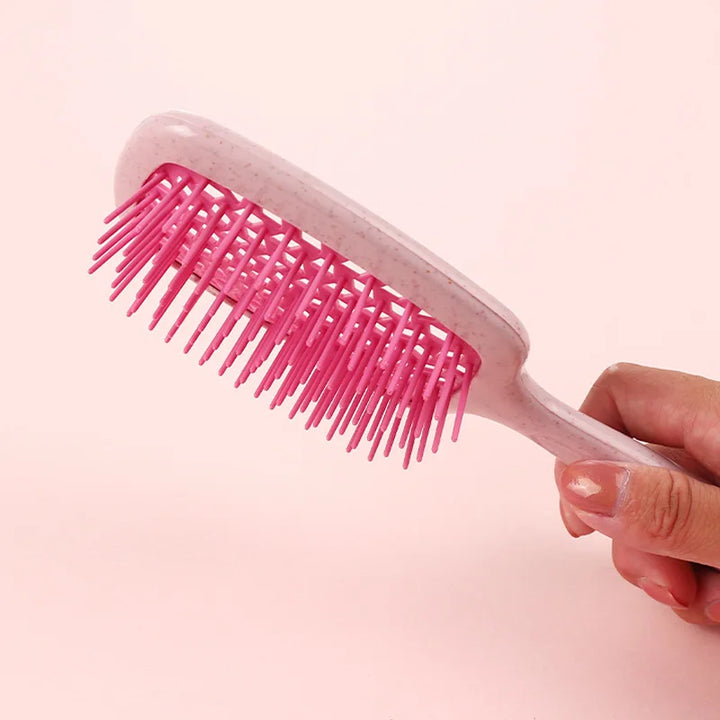 Square Grid Hollow-out Massage Comb