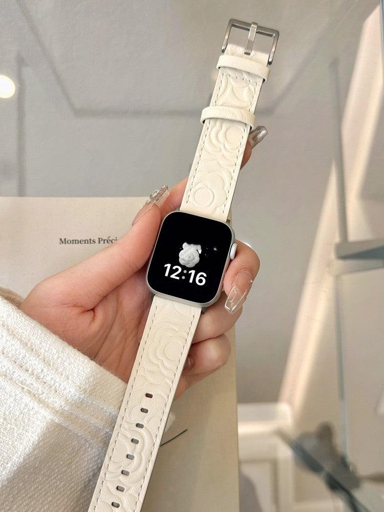 Camellia Genuine Leather Strap For Women - Trendha