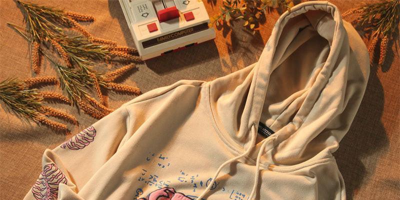 Casual Fashion Personality Print Hoodie Coat - Trendha