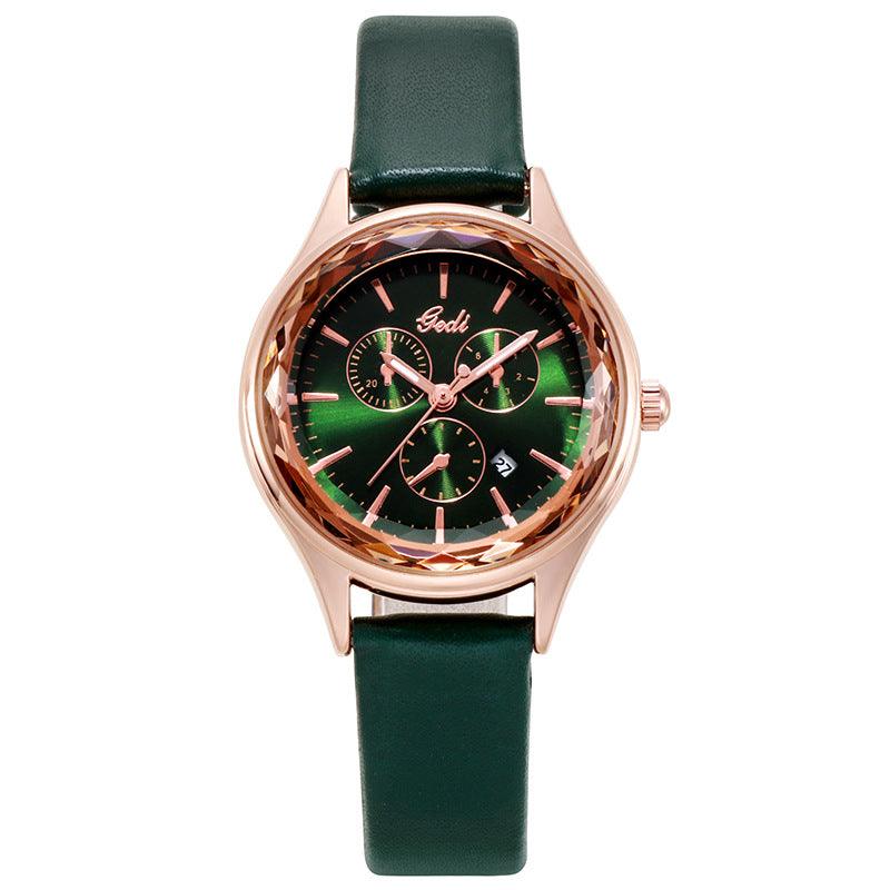Casual Women's Student Quartz Calendar Wrist Watch - Trendha