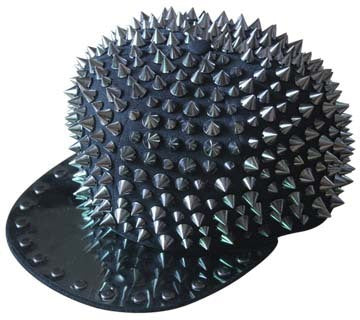 Punk Full Pointed Rivet Street Hip Hop Hat