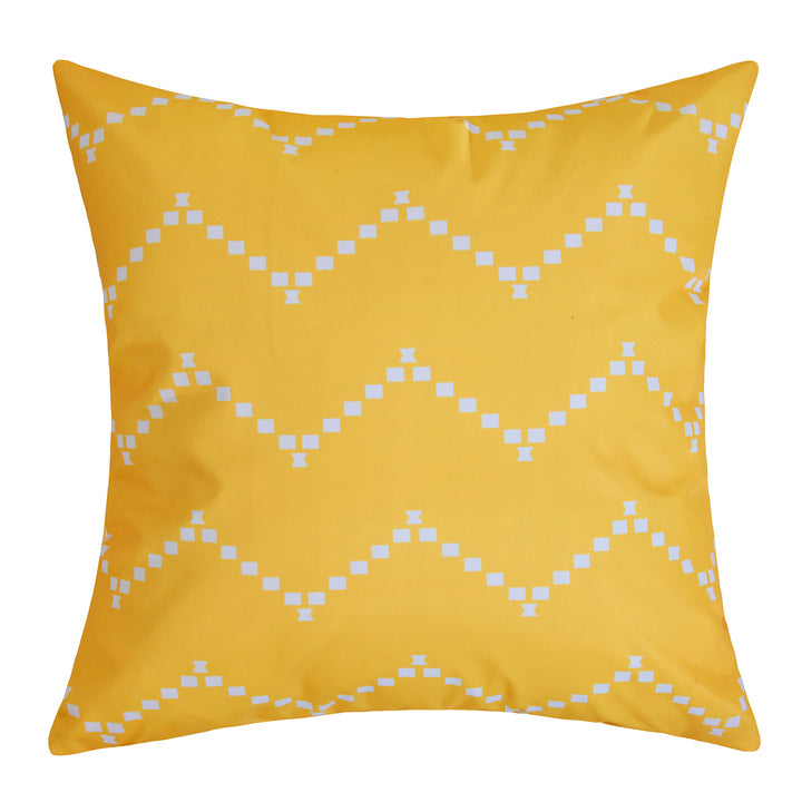 Boho Waterproof Geometric Throw Pillow Covers for Outdoor and Indoor Use