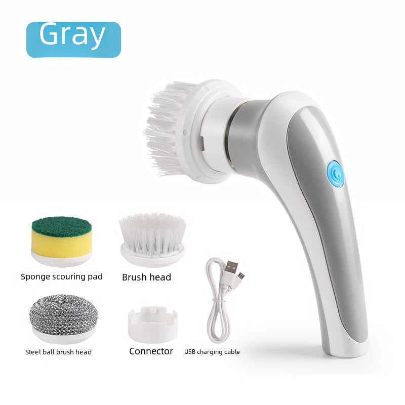 3-in-1 USB Rechargeable Electric Cleaning Brush