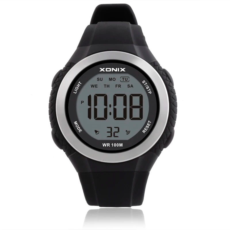 Men's 100m Waterproof Outdoor Sports Digital Watch