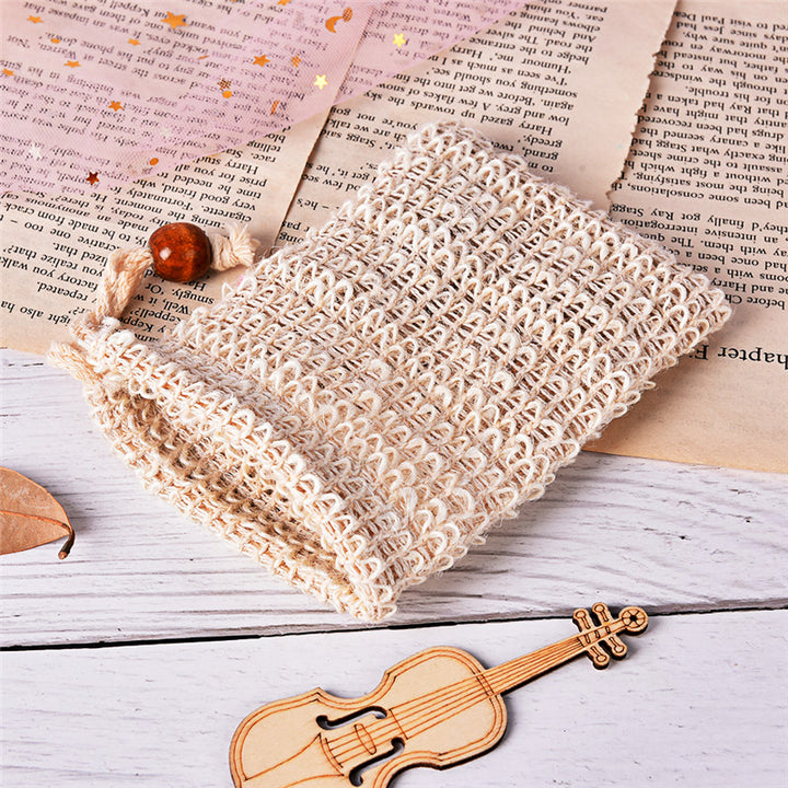 Eco-Friendly Sisal Soap Saver Pouch