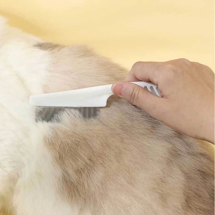 Pet Flea Comb for Cats and Dogs – Grooming Tool for Flea Removal and Massage