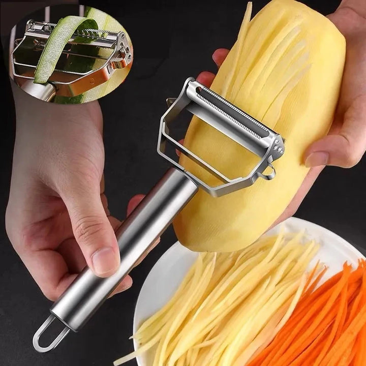 Stainless Steel Double-Head Vegetable Peeler