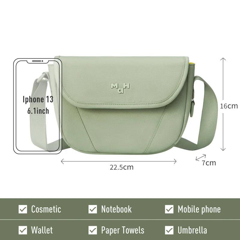 Chic Summer Saddle Bag with Single Shoulder Strap for Women