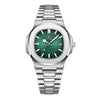 color: Silver/Green
