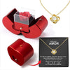 Color: Necklace Gold Card Apple Box