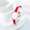 Color: Red skin and white