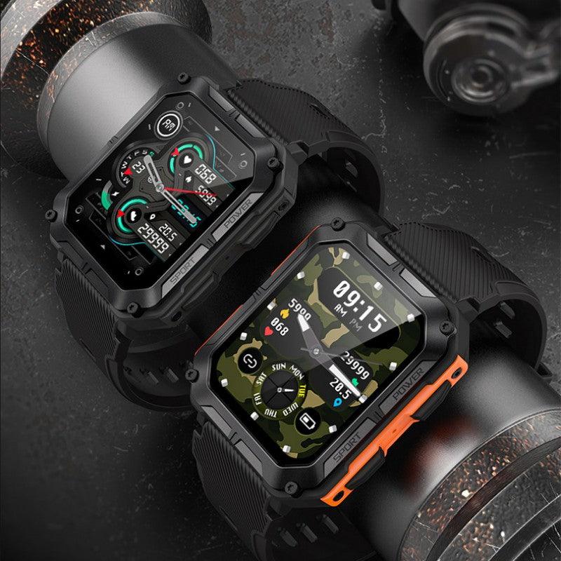 Bluetooth Talk Smart Watch Outdoor Three Anti Sports Waterproof Meter Step - Trendha